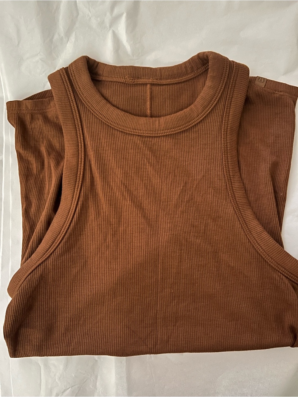 lululemon athletica Ribbed Tank - Chestnut